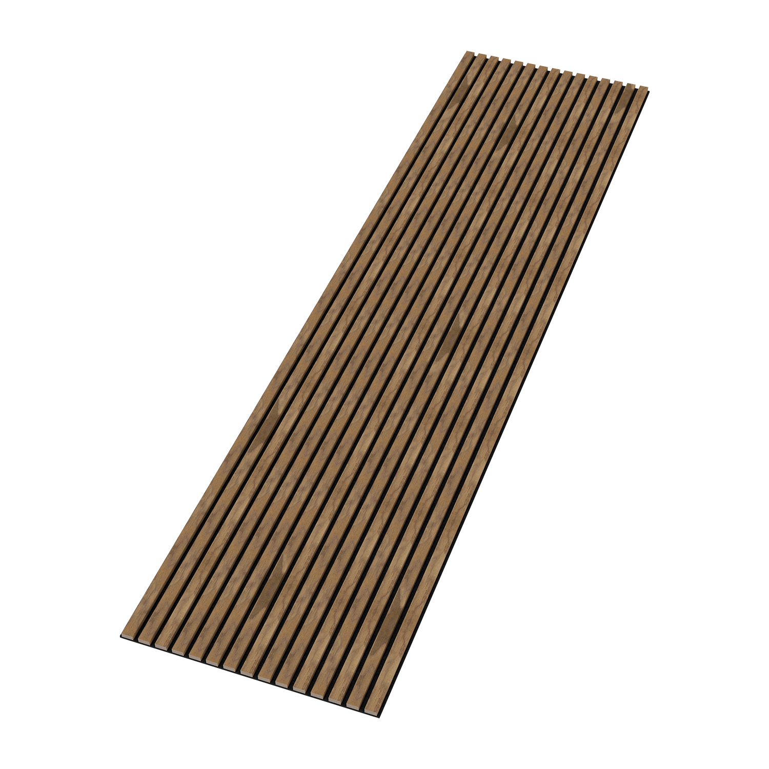 Smoked Oak Acoustic Slats Wall Panel 240 x 60