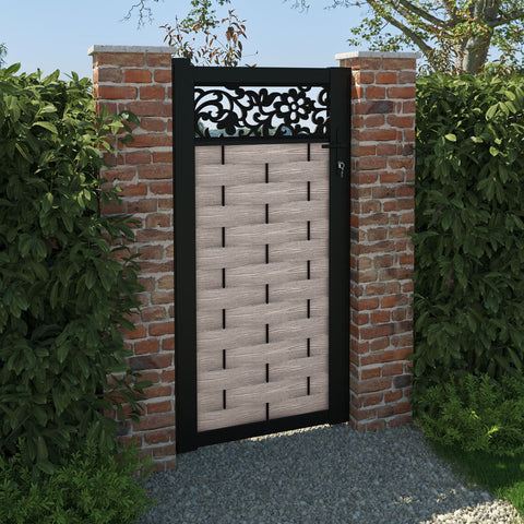 Ripple Eden Pedestrian Gate - Mid Stone