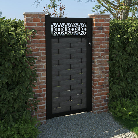 Ripple Nabila Pedestrian Gate - Dark Grey