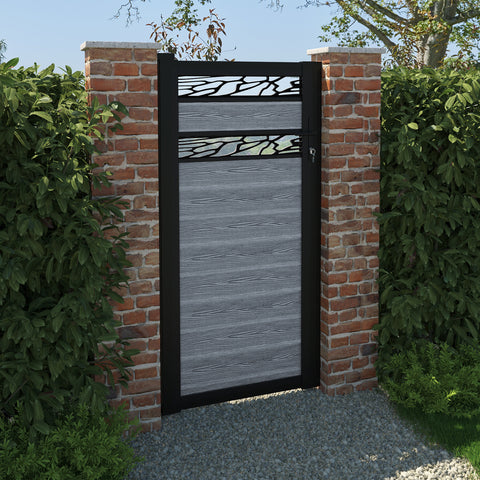 Classic Shatter Split Screen Pedestrian Gate - Anthracite