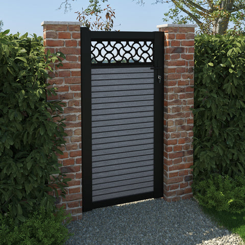 Hudson Vida Pedestrian Gate - Anthracite