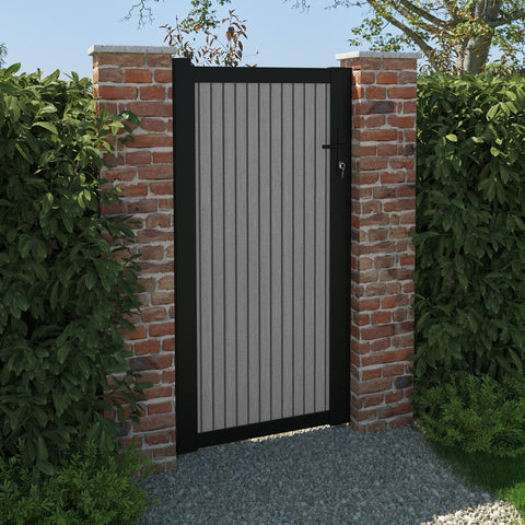 Virtis Pedestrian Gate - Light Grey