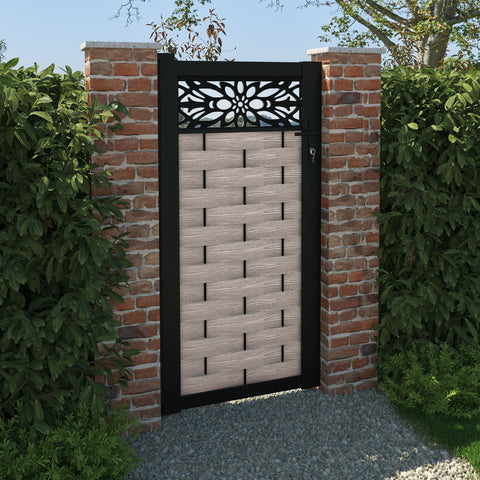 Hudson Windsor Pedestrian Gate - Mid Stone