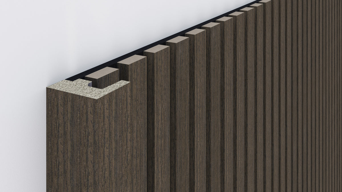 InsuSlat™ - Side Trim Batten - Dark Walnut – Charles & Ivy