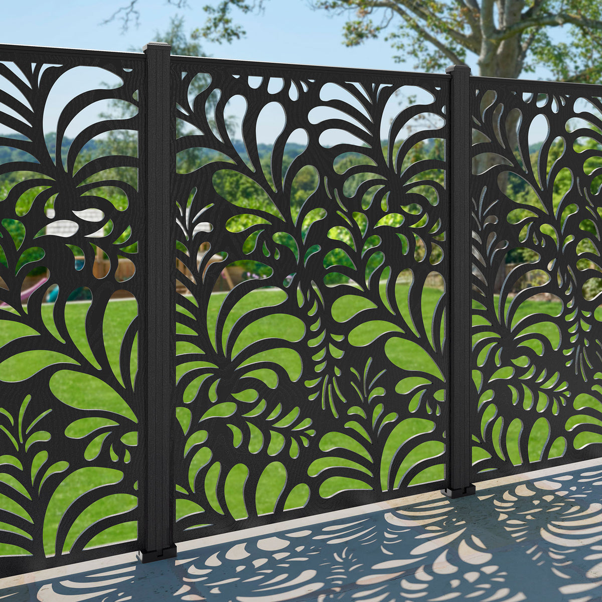 Petal Decorative Fence - 120x180cm - with our composite posts – Charles ...